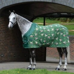 Weatherbeeta Anti-Static Fleece Cooler Standard Neck - Sloth Print