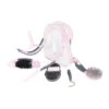 Horze Sweet Grooming Set In Carry Bag - Pink/Grey 1 Horze Sweet Grooming Set In Carry Bag - Pink/Grey -Saddle Shop 580852 800 800