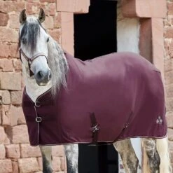 Horze Monster Pony Fleece Rug - Fig Purple -Saddle Shop 583335 800 800