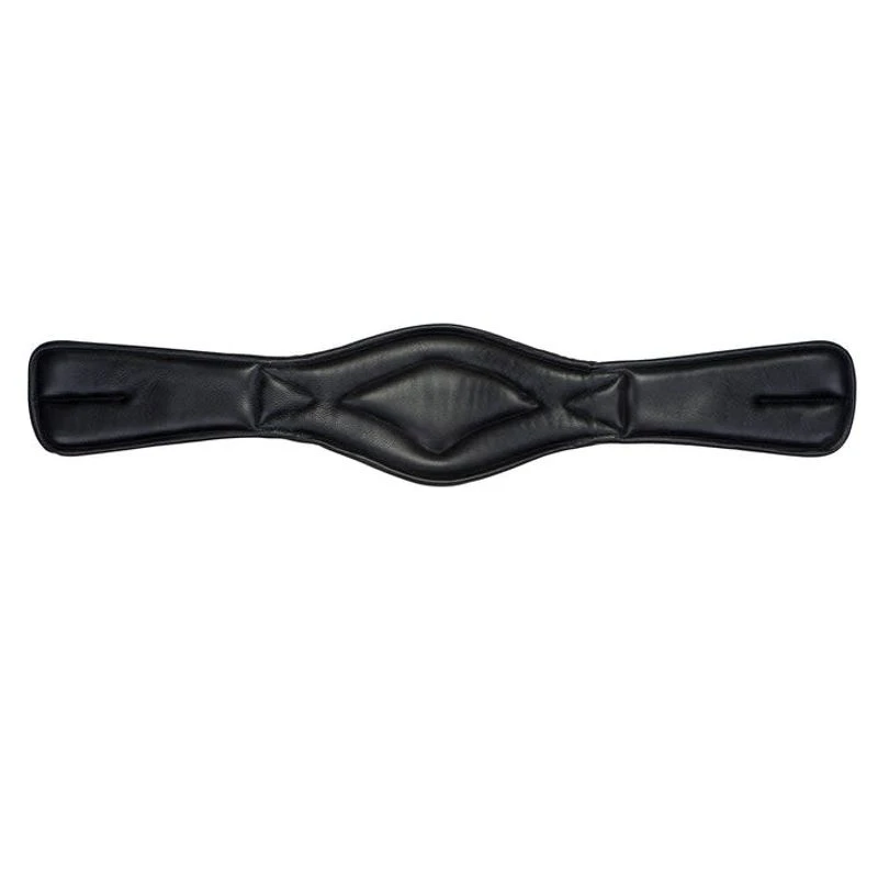 Flex Rider Comfort Leather Dressage Girth - Black 4 Flex Rider Comfort Leather Dressage Girth - Black - Image 2