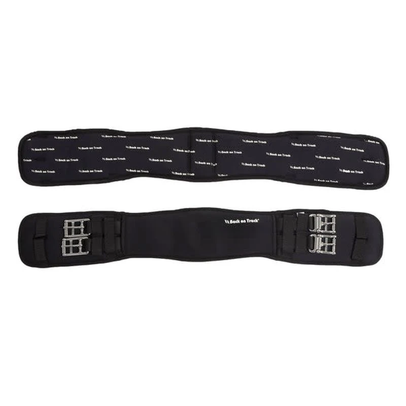 Back On Track Dressage Welltex Elastic Girth - Black 3 Back On Track Dressage Welltex Elastic Girth - Black
