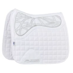 Weatherbeeta Ultra Grip Dressage Saddle Pad - White