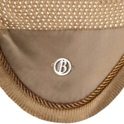 Horze Quinn Ear Net - Shiitake Beige 6 Horze Quinn Ear Net - Shiitake Beige -Saddle Shop 602858 800 800