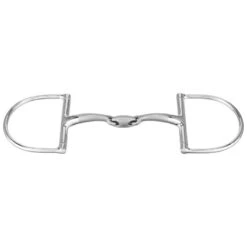 Herm Sprenger SATINOX Double Joint D-Ring Bit 14mm