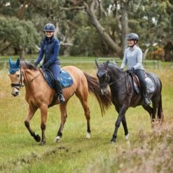 Weatherbeeta Prime Marble Shimmer All Purpose Saddle Pad - Navy/Gold Swirl Marble -Saddle Shop 605421 800 800