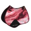 Weatherbeeta Prime Marble Shimmer Prime Saddle Pad - Maroon/Gold Swirl Marble -Saddle Shop 605424 800 800