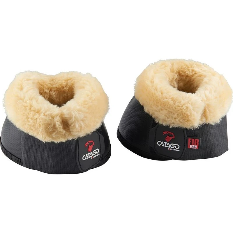 Catago Fir-Tech Bell Boots W/Fur - Black 3 Catago Fir-Tech Bell Boots W/Fur - Black
