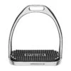 Herm Sprenger Fillis Stirrups - Stainless Steel/Black Pad 2 Herm Sprenger Fillis Stirrups - Stainless Steel/Black Pad -Saddle Shop 616922 800 800