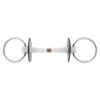 Nathe Mullen Mouth Loose Ring Snaffle Bit 20mm Flexible W/Copper Link -Saddle Shop 617232 800 800