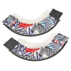 Ovation Altitude Print Bell Boots - Zebra -Saddle Shop 617258 800 800