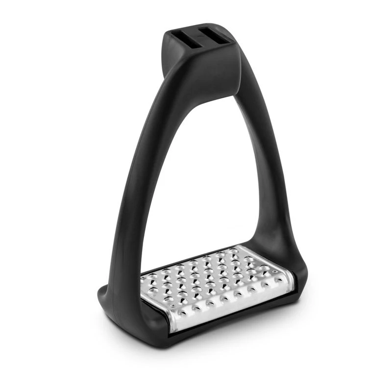 Royal Rider Evo 80 Stirrups - Black/Stainless Steel Pad 4 Royal Rider Evo 80 Stirrups - Black/Stainless Steel Pad - Image 2