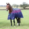 Shires Tempest Original Lite Turnout - Navy Forest 2 Shires Tempest Original Lite Turnout - Navy Forest -Saddle Shop 624317 800 800