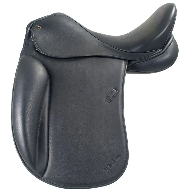 M. Toulouse Verona Monoflap Dressage Saddle - Black 3 M. Toulouse Verona Monoflap Dressage Saddle - Black