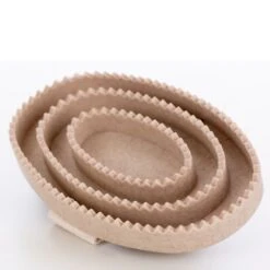 Horze Eco Body Brush - Beige -Saddle Shop 643895 800 800