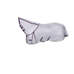 Weatherbeeta Comfitec Airflow II Detach A Neck Fly Sheet - White/Violet/Blue -Saddle Shop 645876 800 800