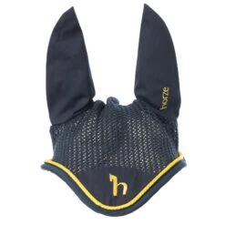 Horze Wicklow Ear Net - Dark Navy -Saddle Shop 649084 800 800
