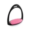 Royal Rider Easy Stirrups - Black/Pink Pad -Saddle Shop 672474 800 800