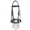 Nunn Finer Castellana Dressage Double Bridle - Black -Saddle Shop 672503 800 800
