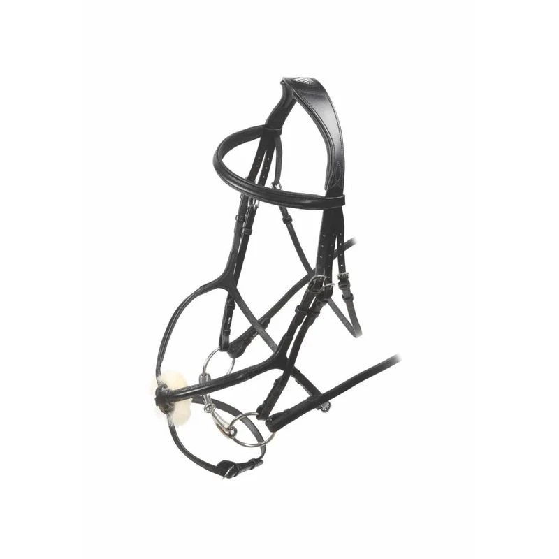 Shires Velociti Rapida Figure 8 Bridle - Black 4 Shires Velociti Rapida Figure 8 Bridle - Black - Image 2