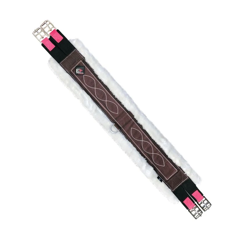Equine Healthcare International Pro Series Fleece Girth - Brown 3 Equine Healthcare International Pro Series Fleece Girth - Brown