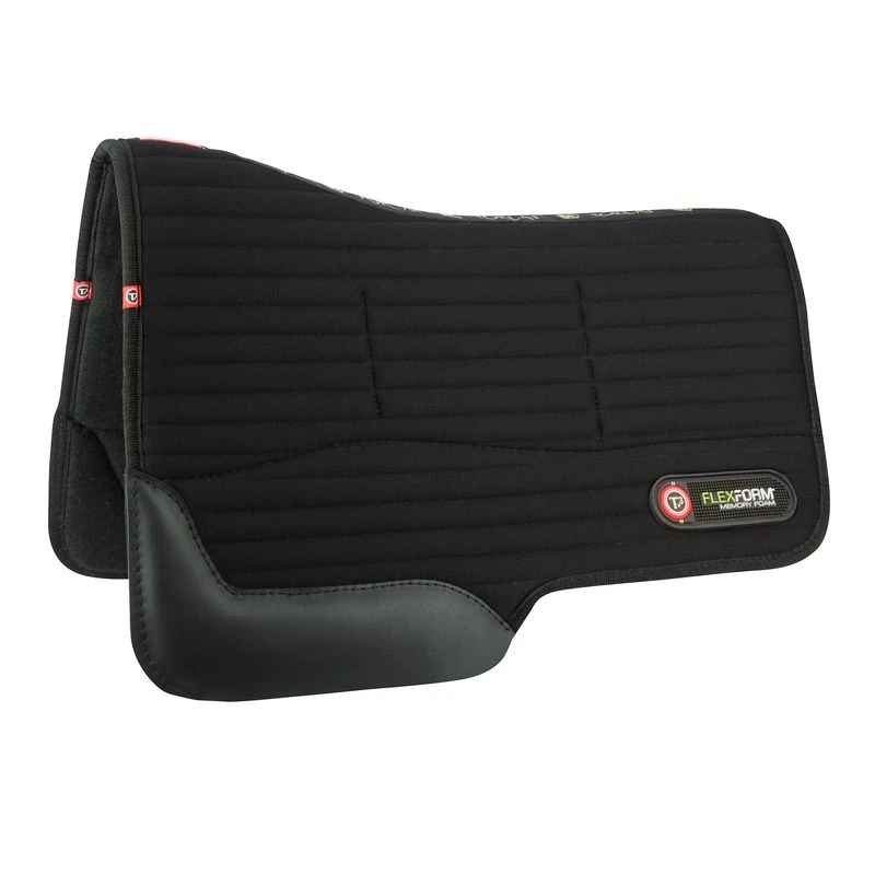 T3 Felt Lined FlexForm Barrel Pad W/Shims - Black 3 T3 Felt Lined FlexForm Barrel Pad W/Shims - Black