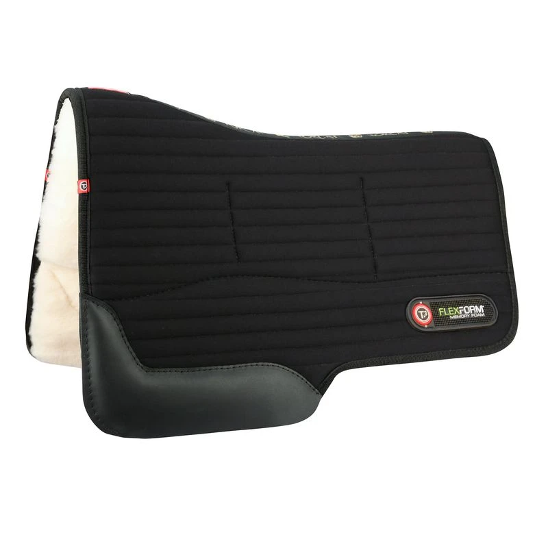 T3 WoolBack FlexForm Barrel Pad W/Shims - Black 3 T3 WoolBack FlexForm Barrel Pad W/Shims - Black