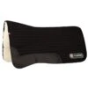 T3 WoolBack Ortho Impact Performance Pad W/Wear Leathers - Black -Saddle Shop 676323 800 800