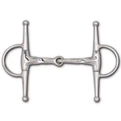 Toklat Slow Twist Full Cheek Snaffle Bit