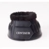 Centaur Fleece Cuff Bell Boots-White - Black -Saddle Shop 676543 800 800