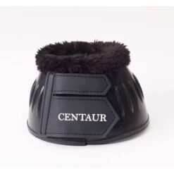 Centaur Fleece Cuff Bell Boots-White - Black