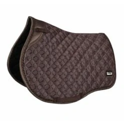 Fair Play Maxx Bit Jump Saddle Pad - Taupe Grey