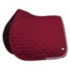 Fair Play Hexagon Crystal All Purpose Saddle Pad - Burgundy -Saddle Shop 680934 800 800