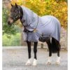 Rambo Ionic Stable Sheet - Grey/Black/Orange -Saddle Shop 692818 800 800