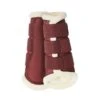 Horze Terrazzo Fleece Lined Brushing Boots - Smoked Paprika -Saddle Shop 695173 800 800