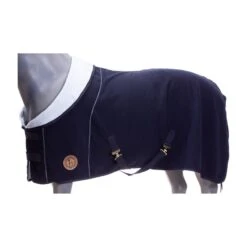 Horze Terrazzo Double Bonded Fleece Cooler - Dark Navy