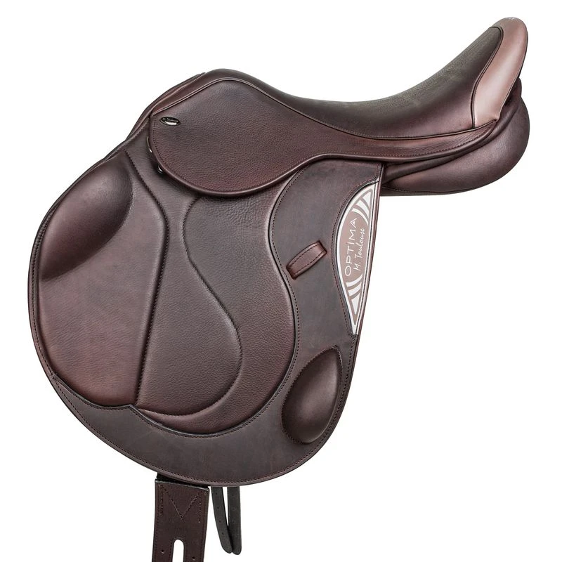 M. Toulouse Optima Chanelle Monoflap Eventing Saddle W/Genesis - Chocolate 3 M. Toulouse Optima Chanelle Monoflap Eventing Saddle W/Genesis - Chocolate