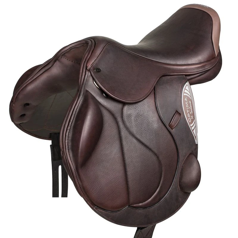 M. Toulouse Optima Chanelle Monoflap Eventing Saddle W/Genesis - Chocolate 4 M. Toulouse Optima Chanelle Monoflap Eventing Saddle W/Genesis - Chocolate - Image 2